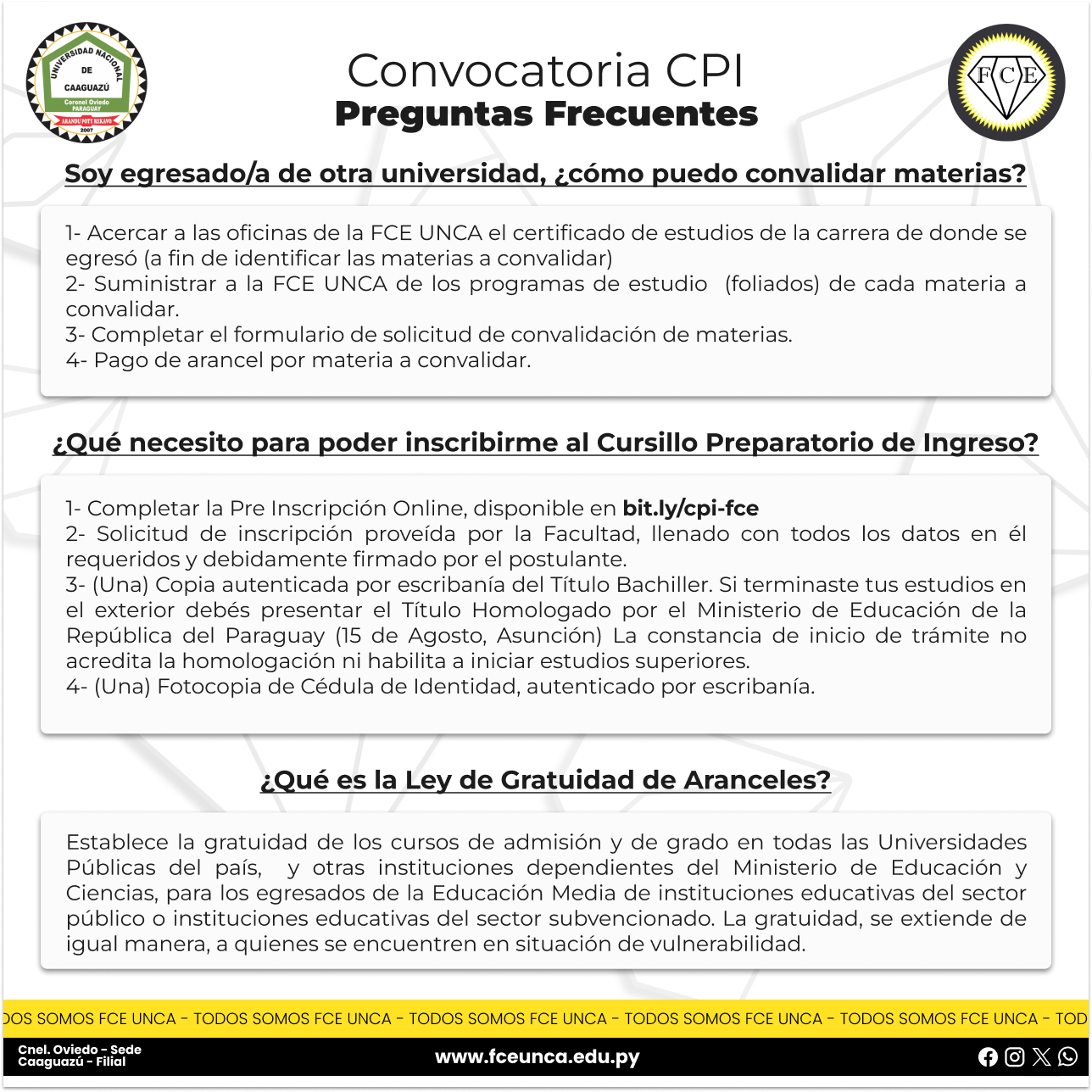 CPI 2024-25 Preguntas Frecuentes